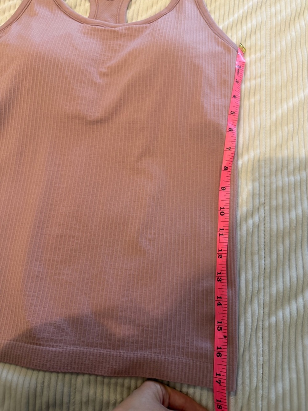 lululemon athletica Ribbed Abb to street  Tank Top- Dusty Rose - Picture 9 of 9